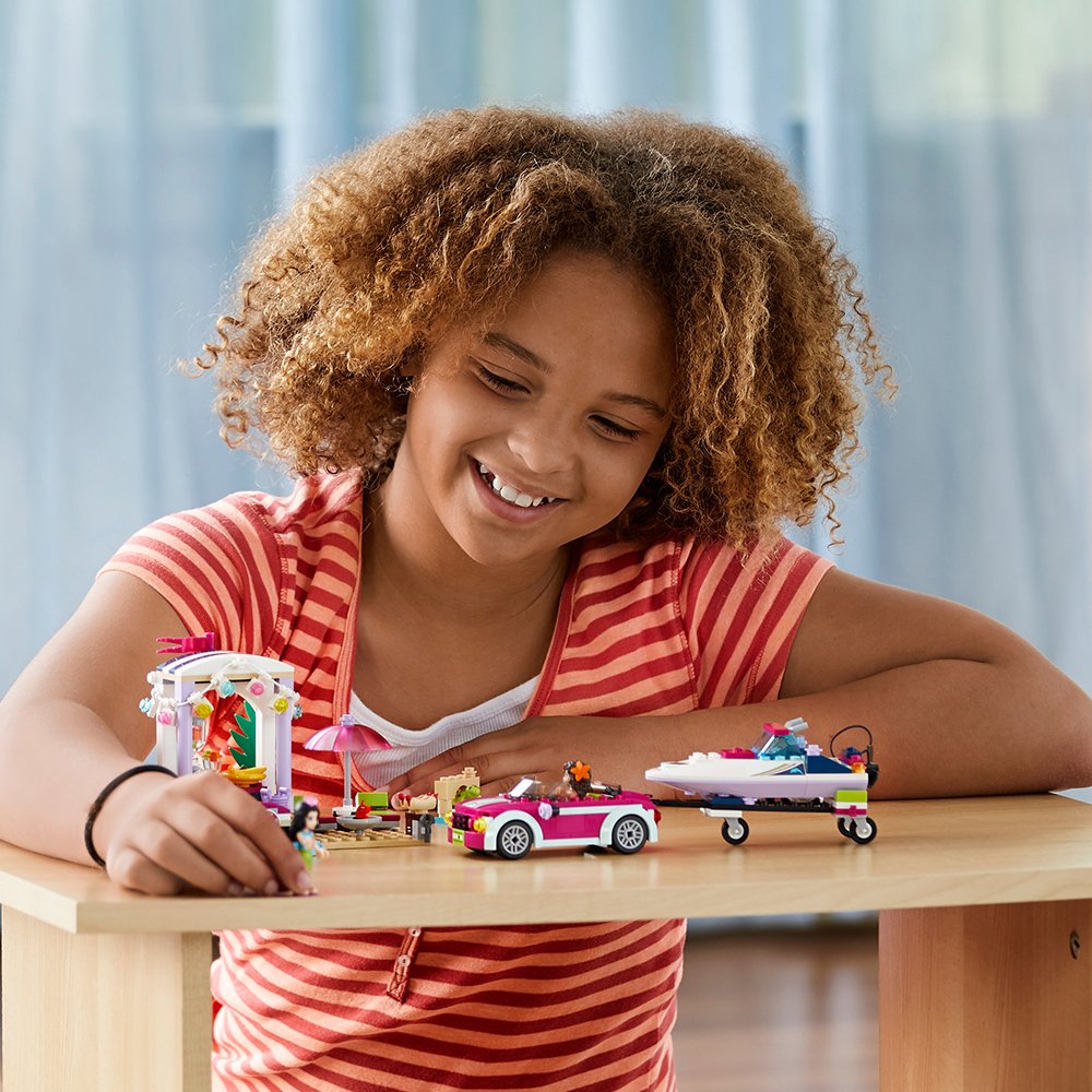 Foto 5 pulgar | Lego Friends Andrea's Speedboat Transporter 41316 - Venta Internacional