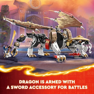 Foto 2 | Juguete De Construcción Lego Ninjago Egalt The Dragon Master 71809 - Venta Internacional.