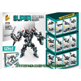 Foto 3 | Set Lego De Juguete Block Construction Pioneer Robot 12 En 1 - Venta Internacional.
