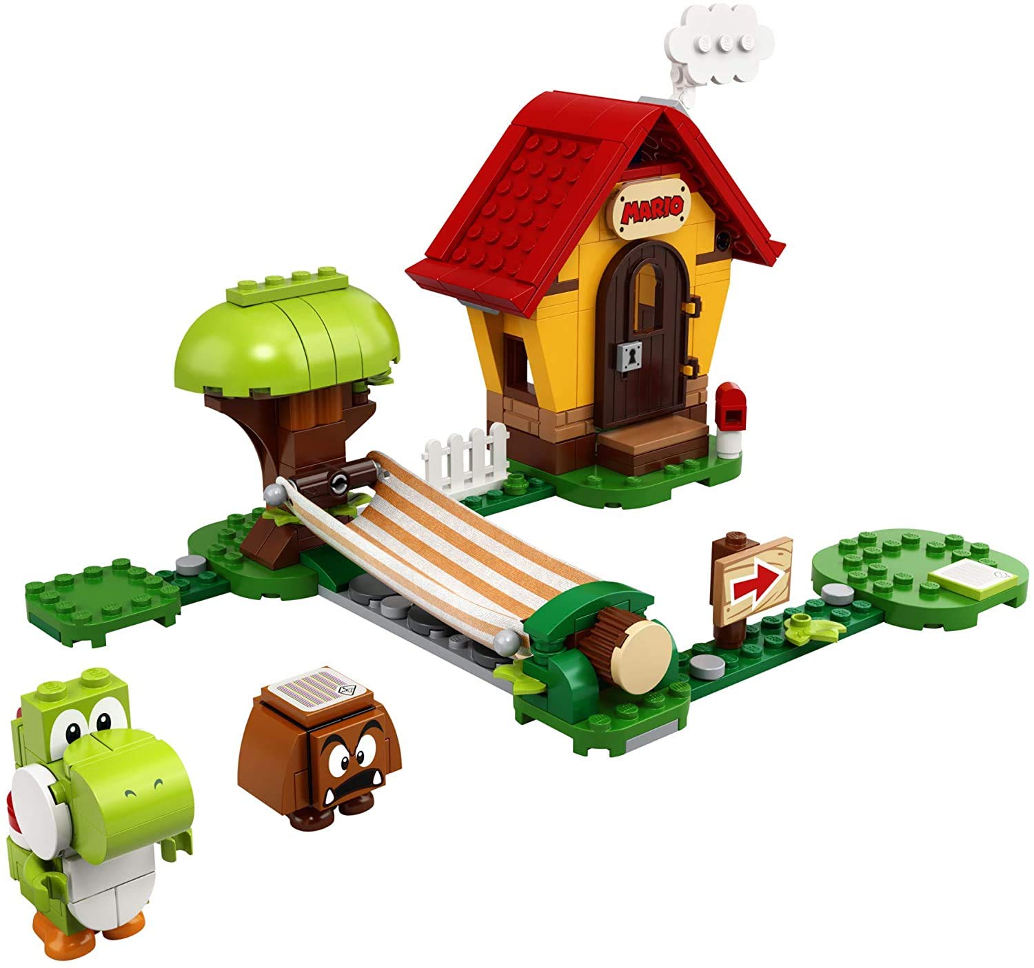 Foto 3 pulgar | Kit de Construcción Lego Super Mario Mario's House & Yoshi 71367 - Venta Internacional