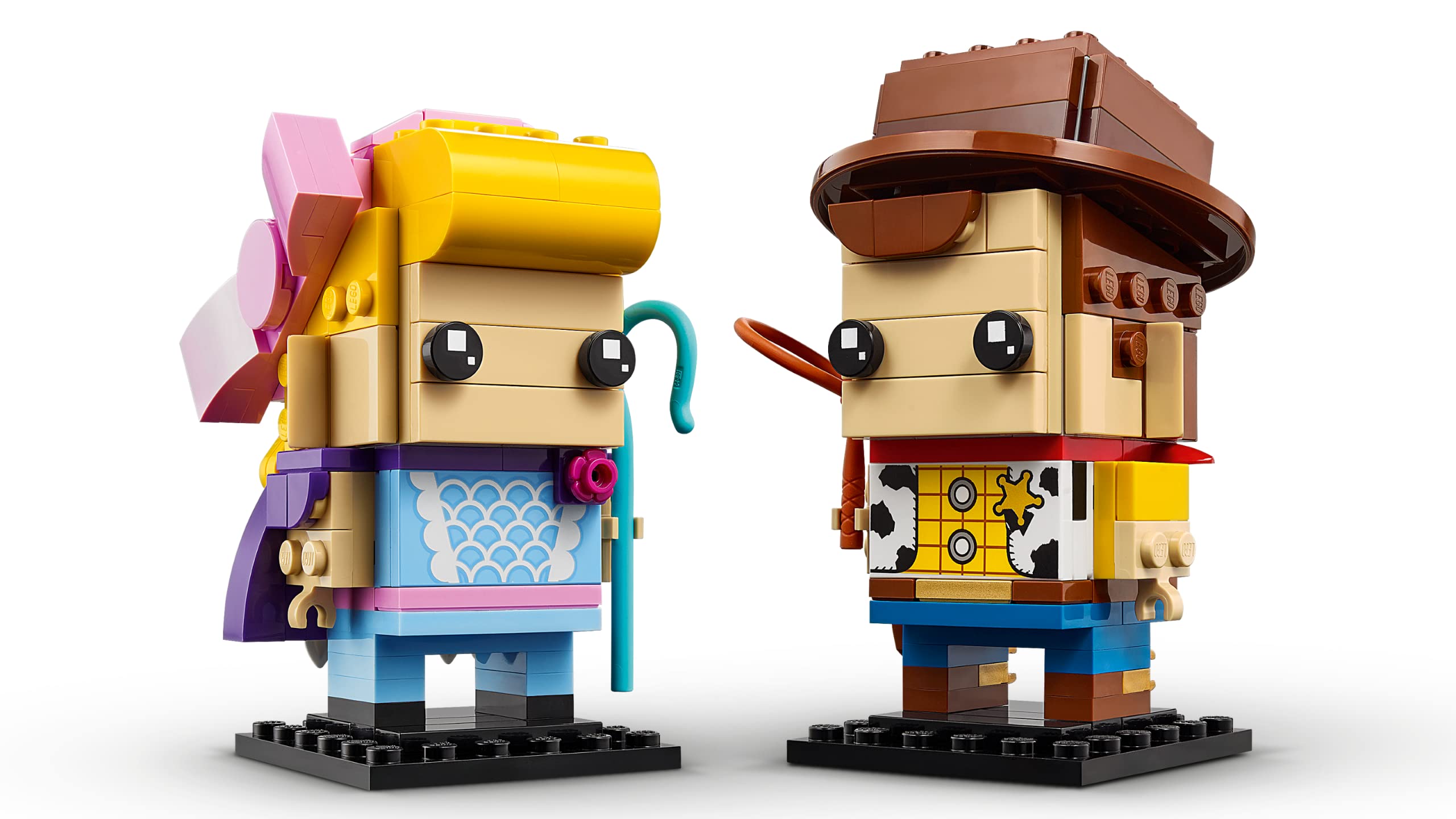 Foto 3 | Juguete De Construcción Lego Brickheadz Woody Y Bo Peep Toy Story - Venta Internacional.