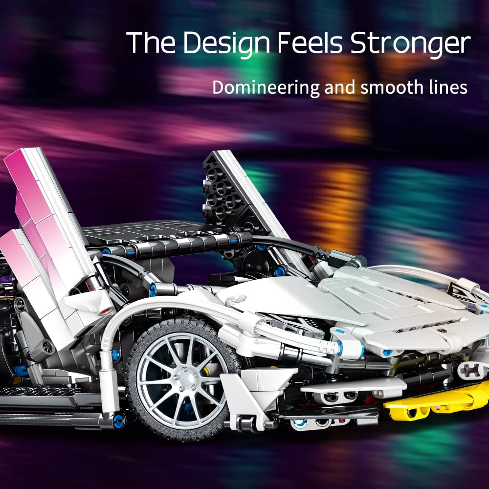 Foto 4 | Juego de Bloques Mesiondy 1:14 Moc Building Sports Car - Venta Internacional