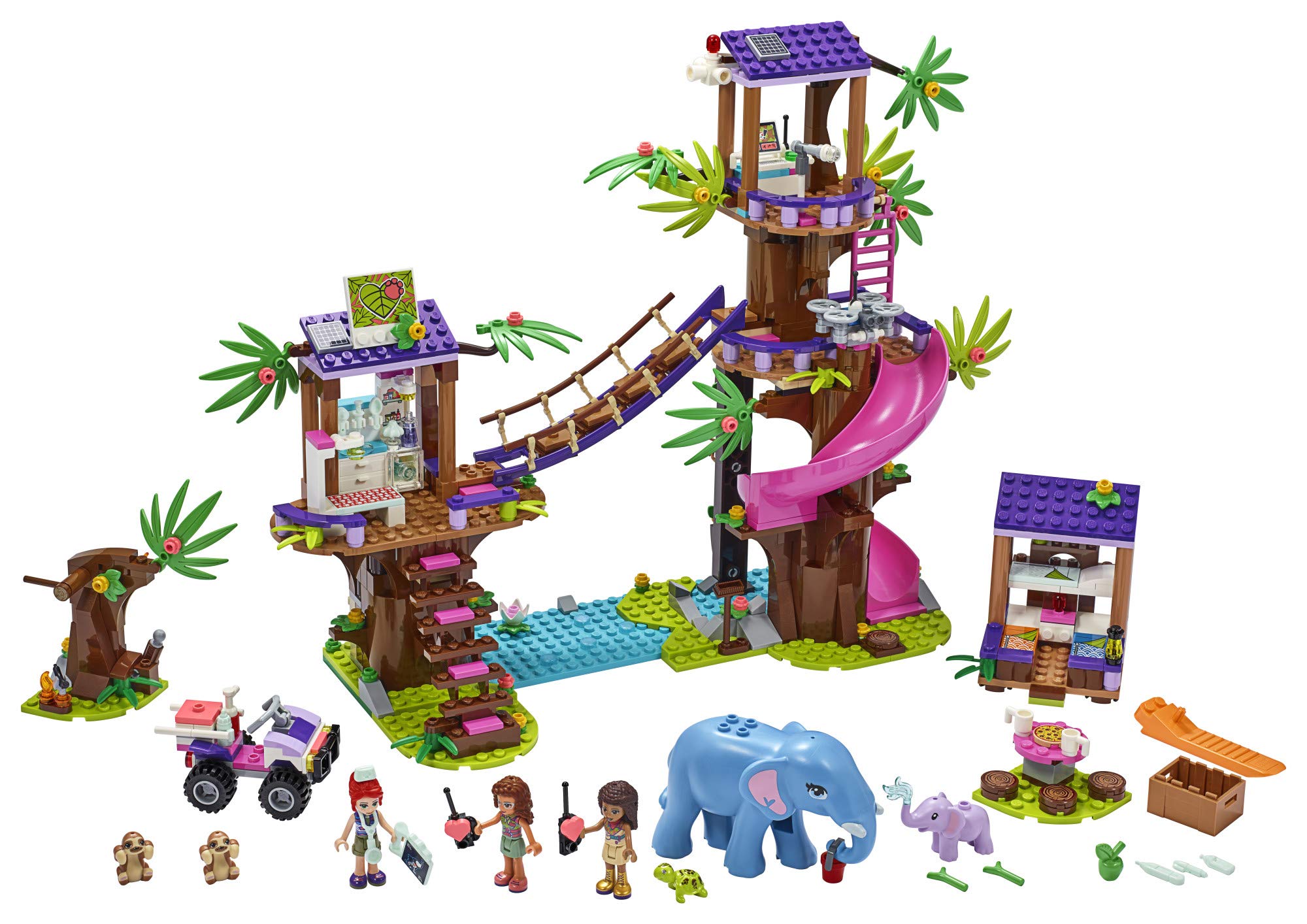 Foto 3 pulgar | Juguete De Construcción Lego Friends Jungle Rescue Base 41424 Kids - Venta Internacional.