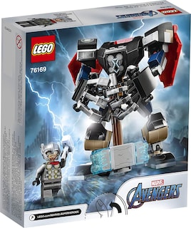 Foto 2 | Juguete de Construcción Lego Marvel Avengers Classic Thor Mech 76169 - Venta Internacional