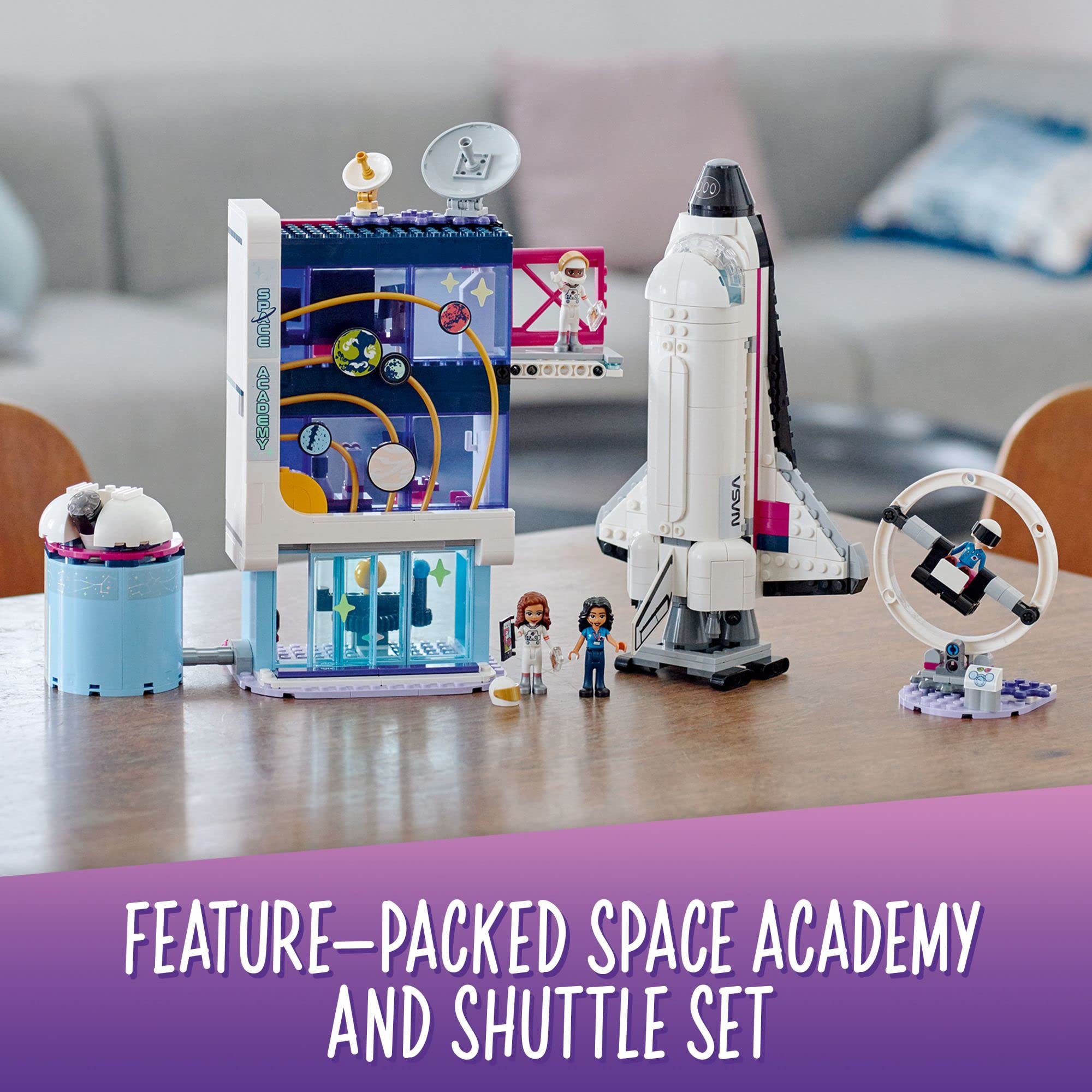 Foto 3 pulgar | Lego Friends Olivia's Space Academy Shuttle 41713 - Venta Internacional