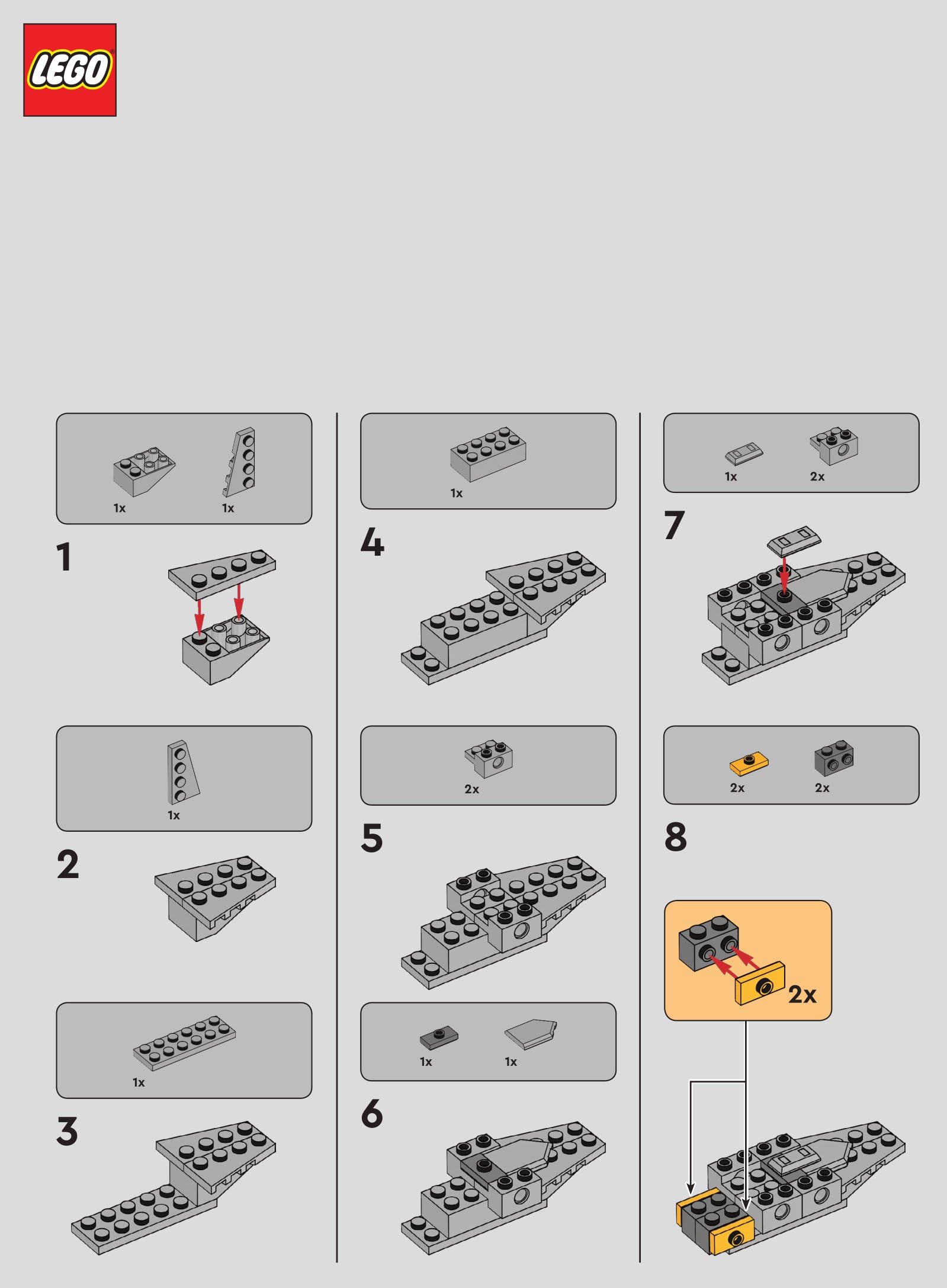 Foto 4 pulgar | Microset Lego Star Wars Razor Crest De Juguete 41 Piezas Más De 6 Años - Venta Internacional