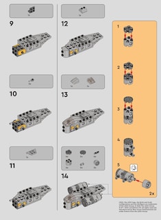 Foto 4 | Microset Lego Star Wars Razor Crest De Juguete 41 Piezas Más De 6 Años - Venta Internacional