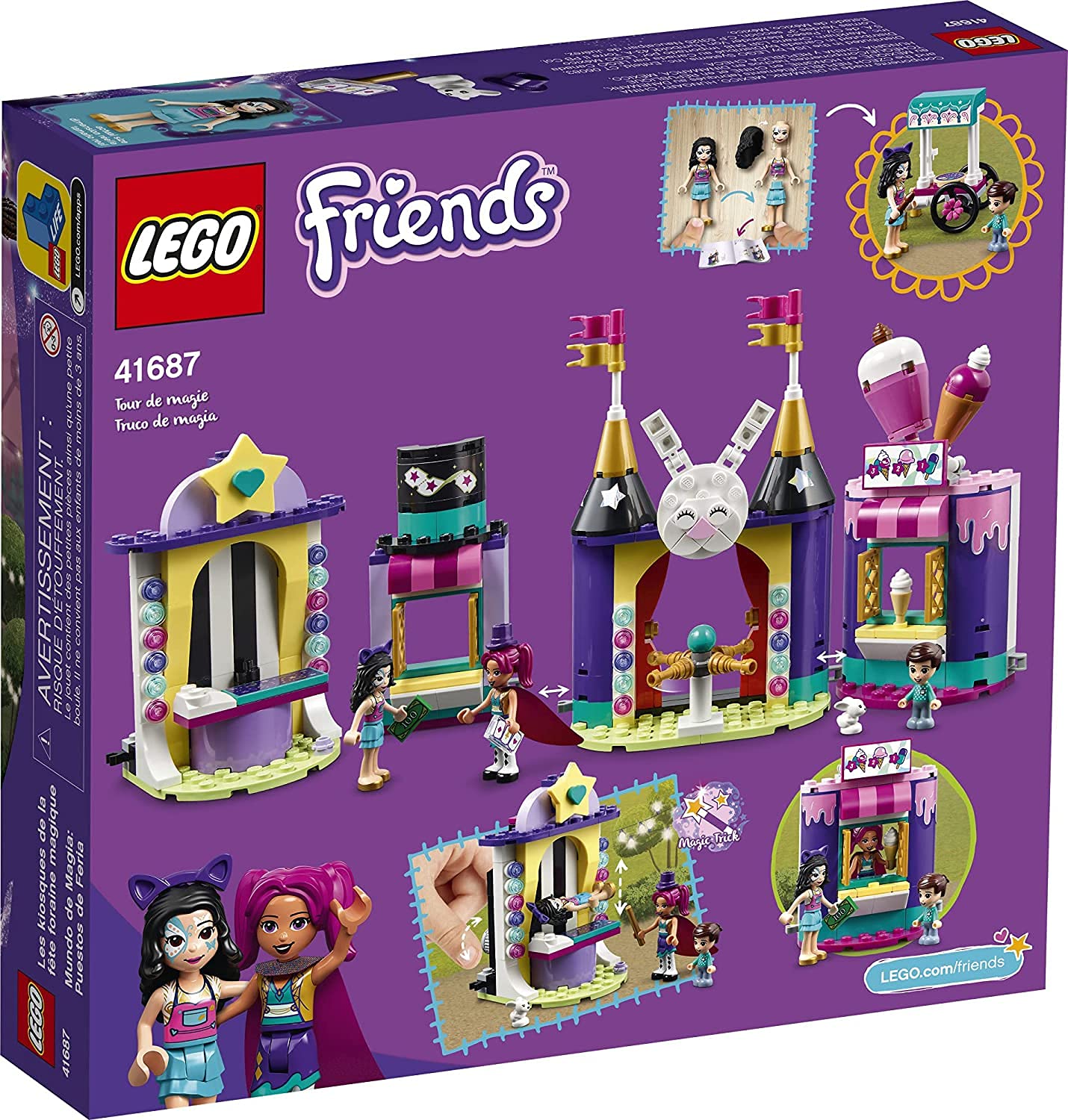 Foto 5 pulgar | Kit de Construcción Lego Friends Magical Funfair Stalls 41687 361 Piezas - Venta Internacional