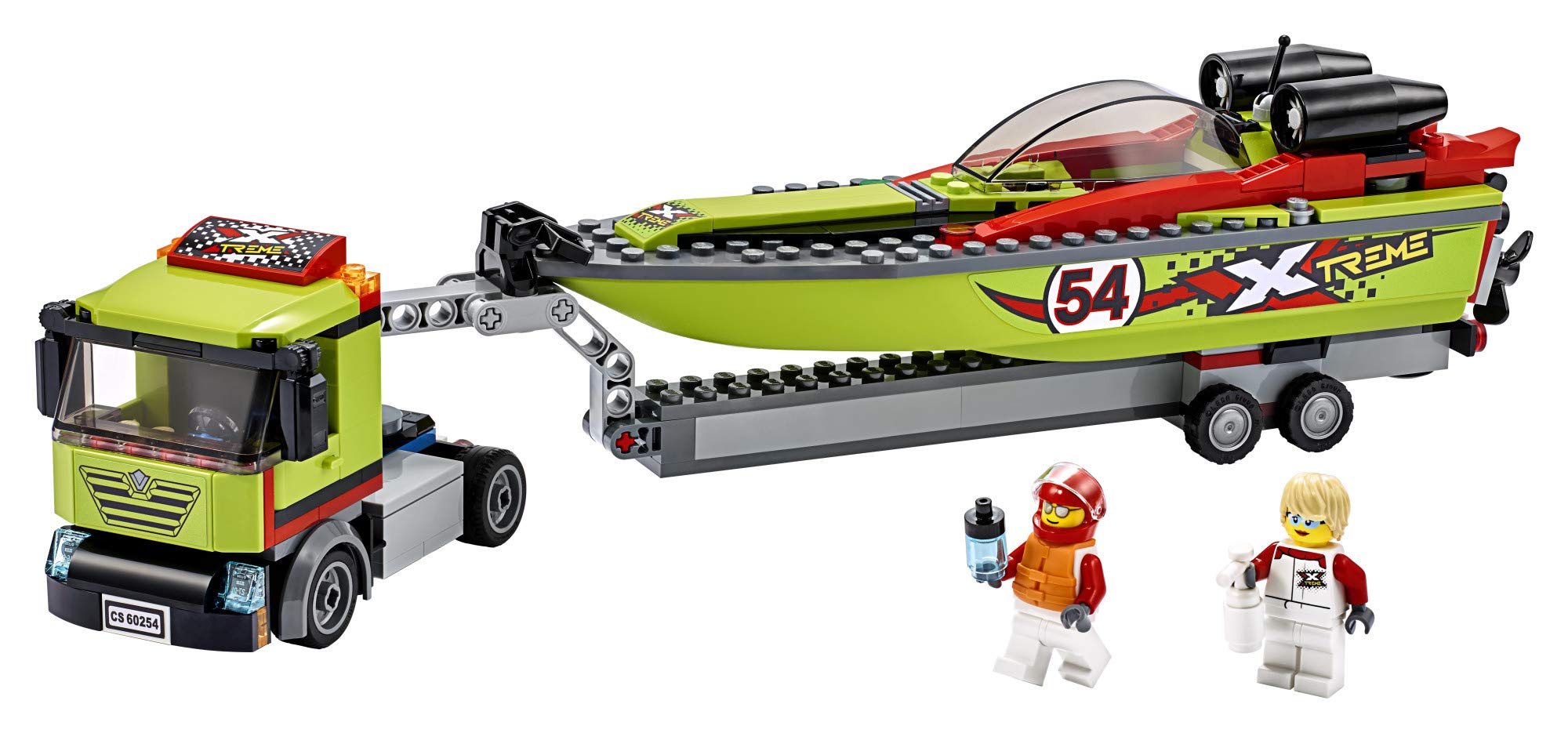 Foto 3 pulgar | Set De Construcción Lego City Race Boat Transporter 60254 Kids - Venta Internacional.