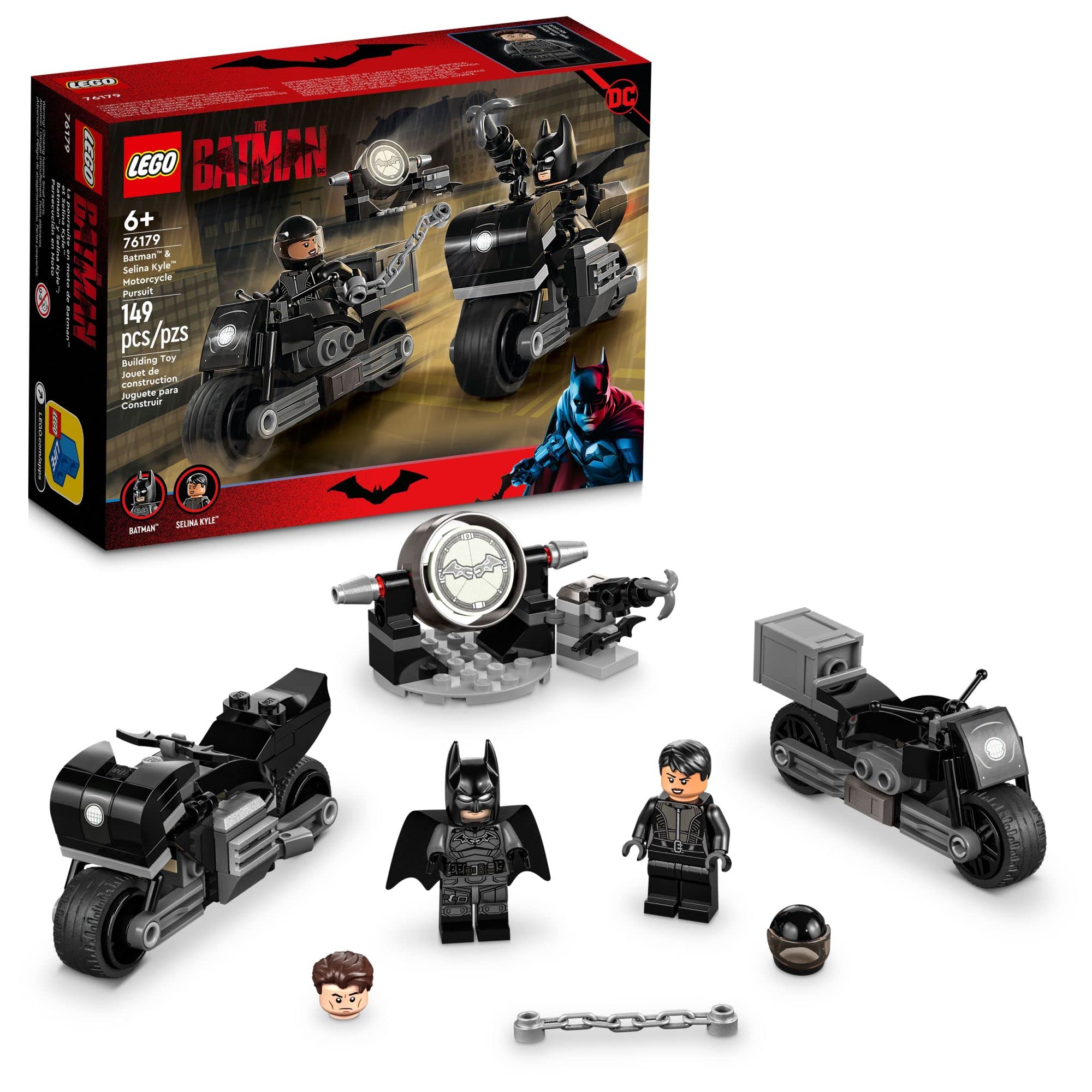 Foto 2 pulgar | Kit de Construcción Lego Dc Batman Batman & Selina Motorcycle 76179 - Venta Internacional