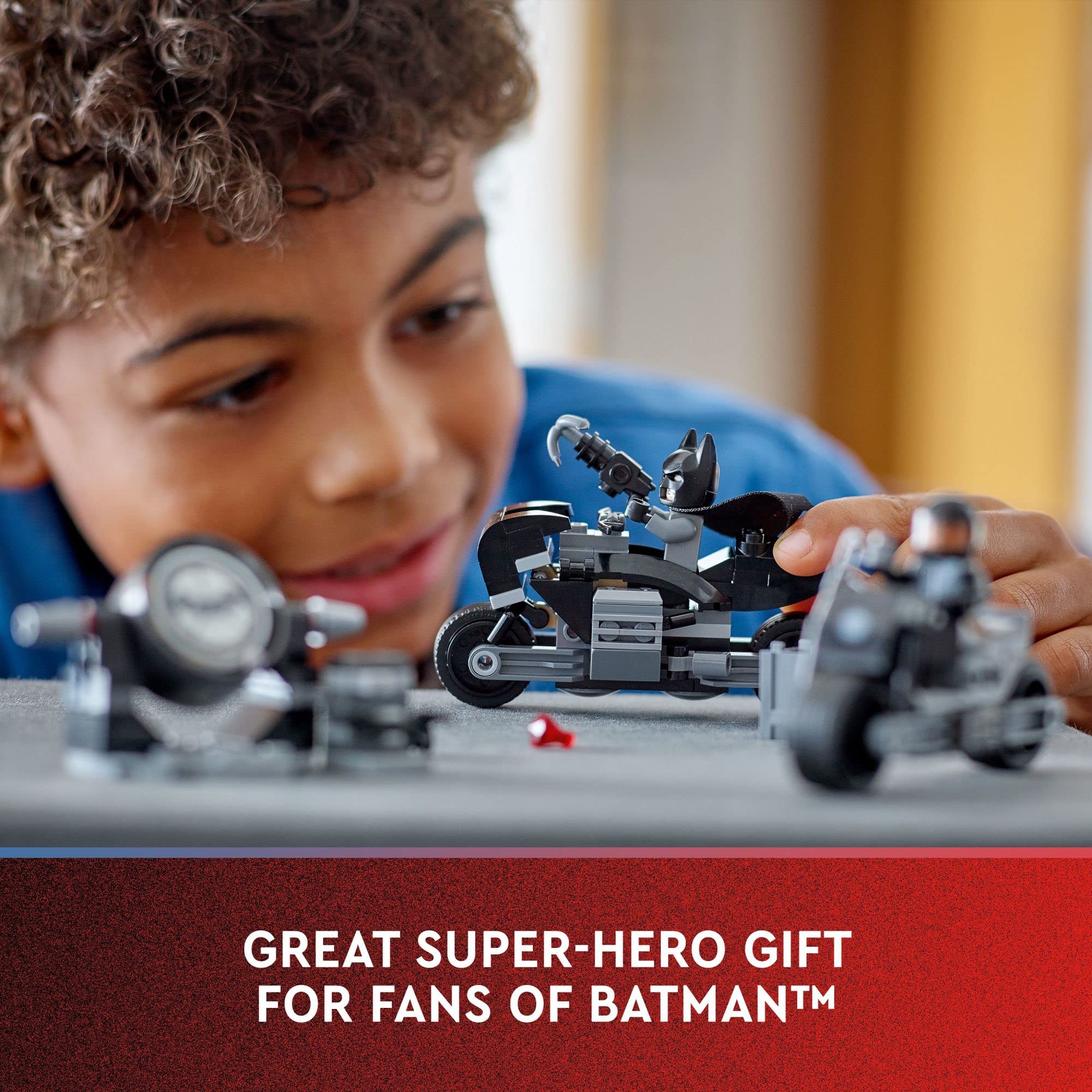 Foto 6 | Kit de Construcción Lego Dc Batman Batman & Selina Motorcycle 76179 - Venta Internacional