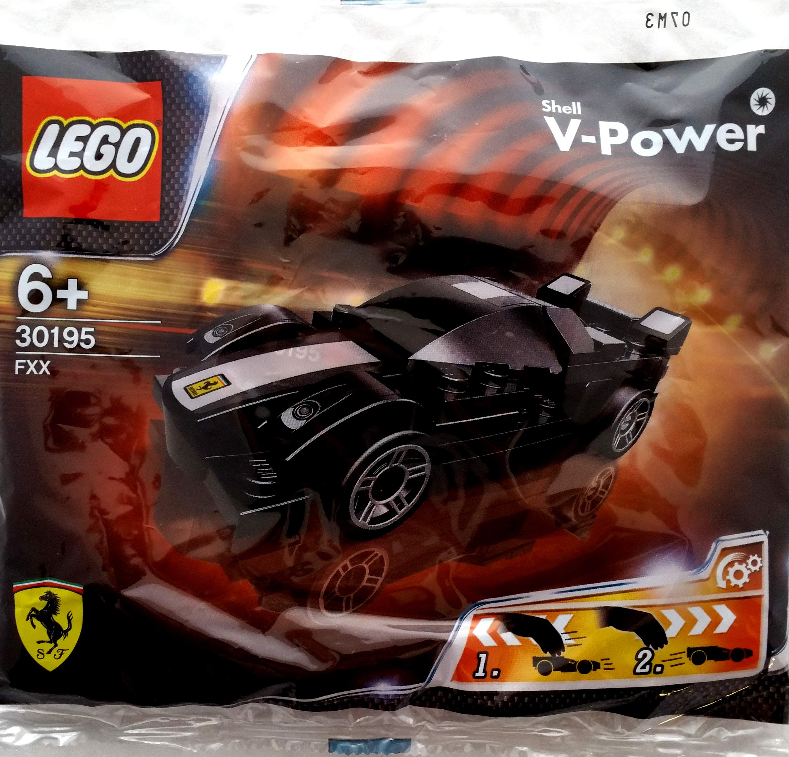 Foto 2 pulgar | Juguete Lego Shell Ferrari Fxx 30195 Con 51 Piezas, Retirado En 2012 - Venta Internacional.
