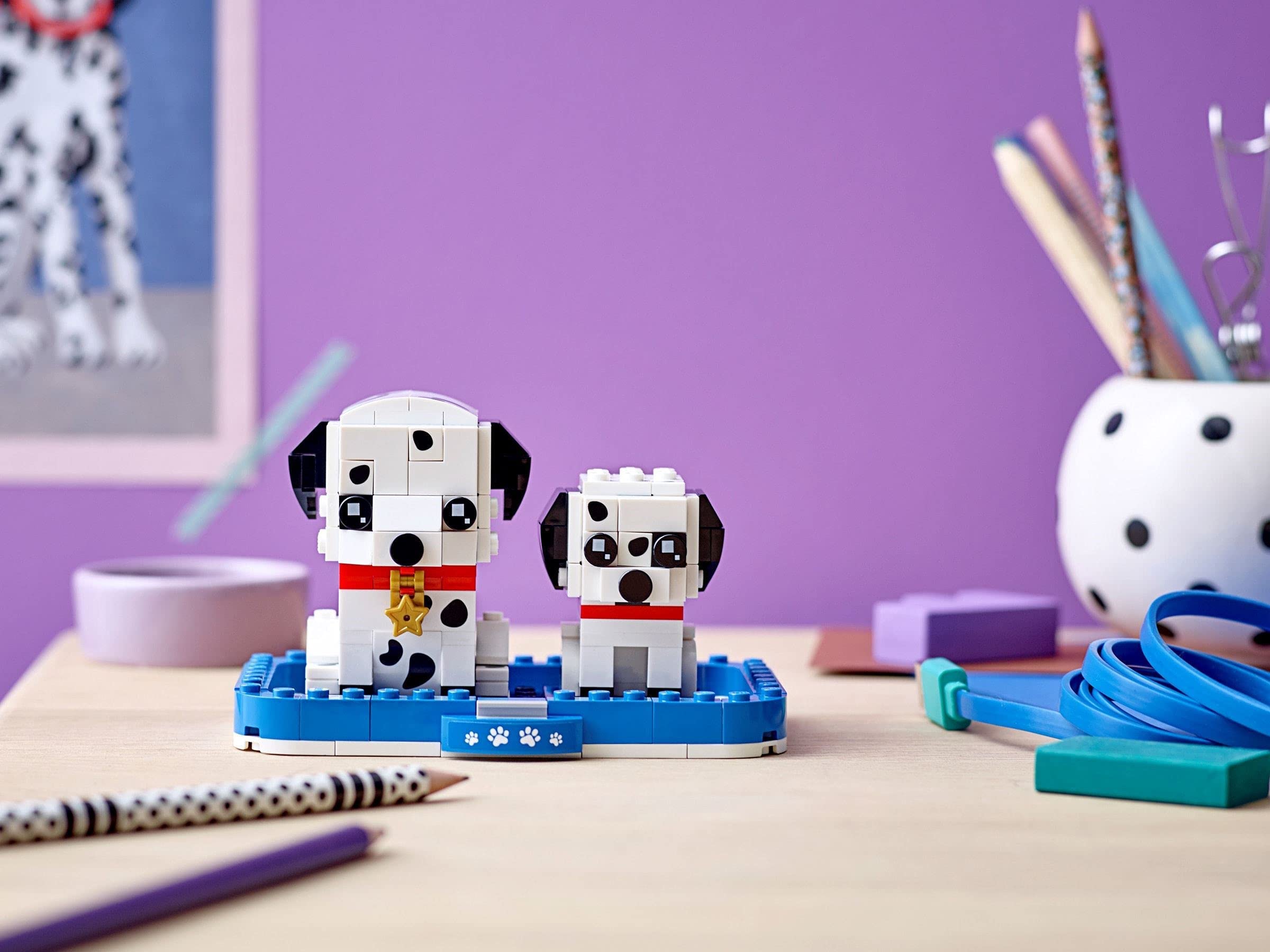 Foto 4 pulgar | Set Lego Brickheadz Pets 40479 de Perros Y Cachorros Dálmatas de Juguete - Venta Internacional