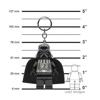Foto 4 | Llavero Lego Star Wars Darth Vader De 8 Cm Con Led - Venta Internacional.