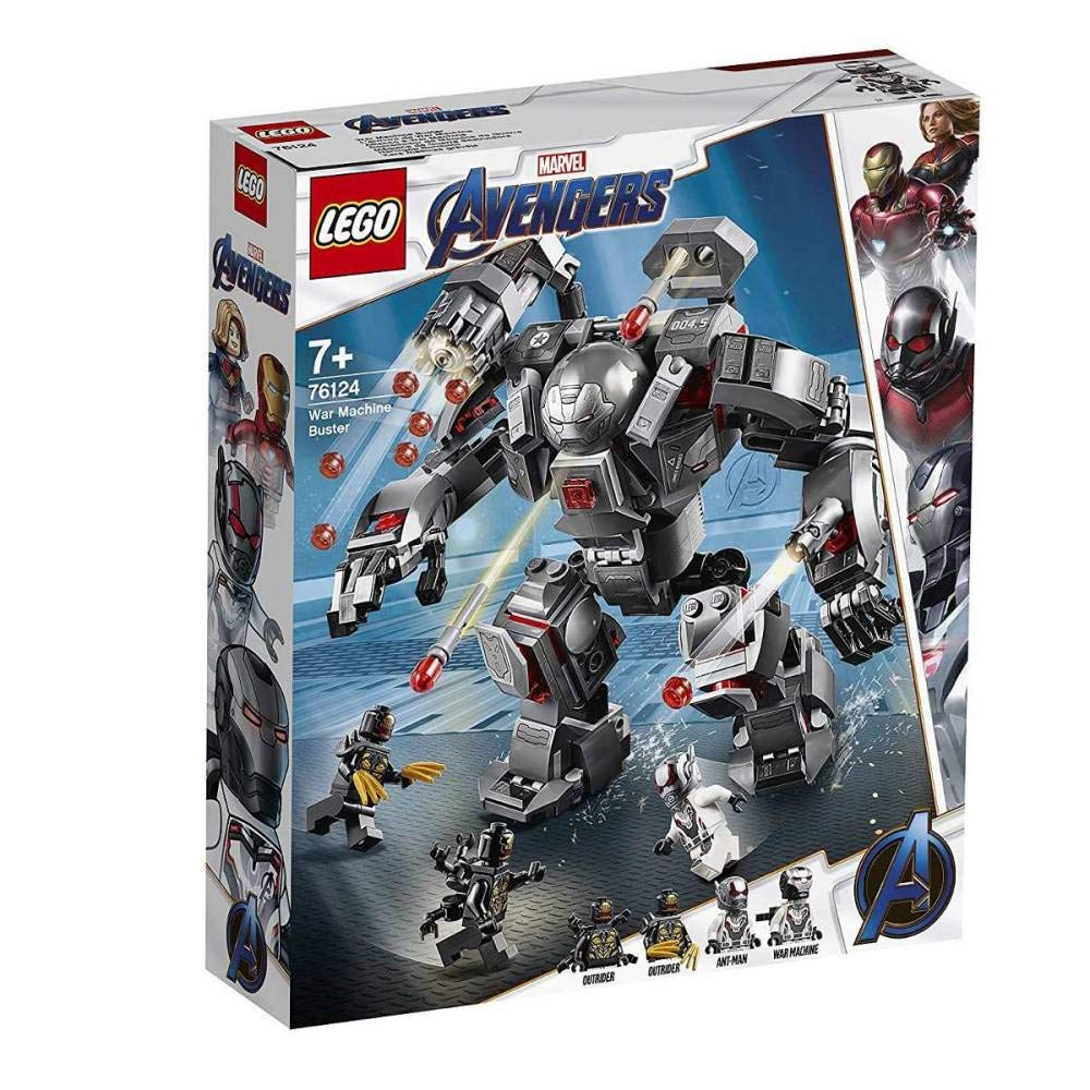 Foto 2 pulgar | Kit de Construcción Lego Marvel Avengers War Machine Buster 76124 - Venta Internacional