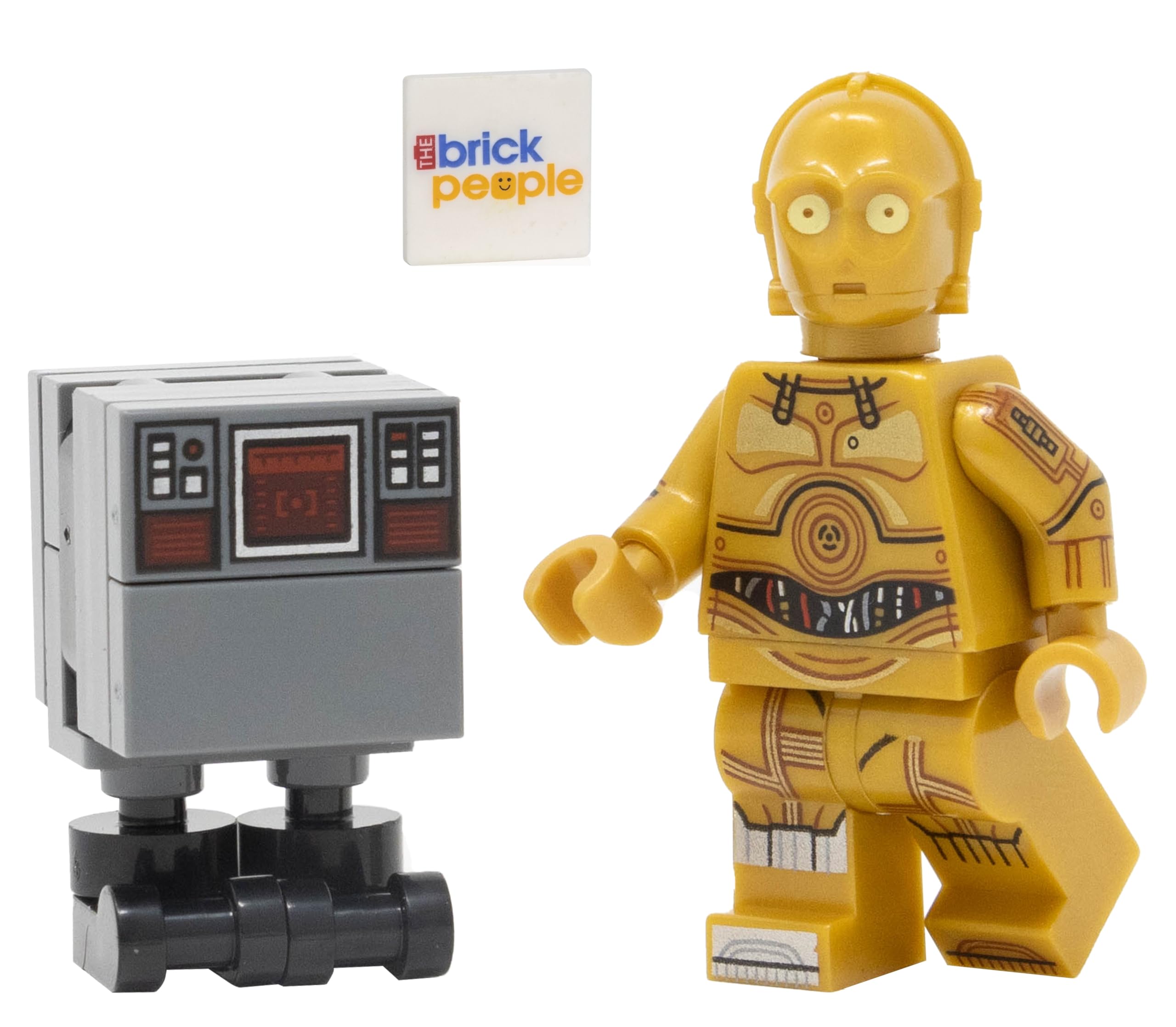 Foto 2 pulgar | Minifigura Lego Star Wars C-3po Con Droide Gonk (gnk) - Venta Internacional.