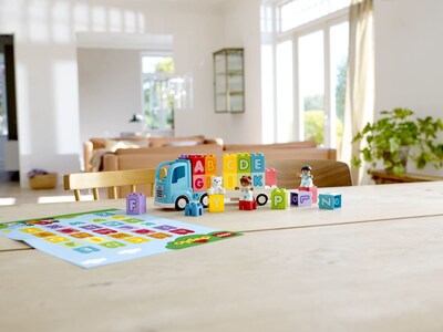 Foto 4 | Juguete de Construcción Lego Duplo My First Alphabet Truck 10915 - Venta Internacional