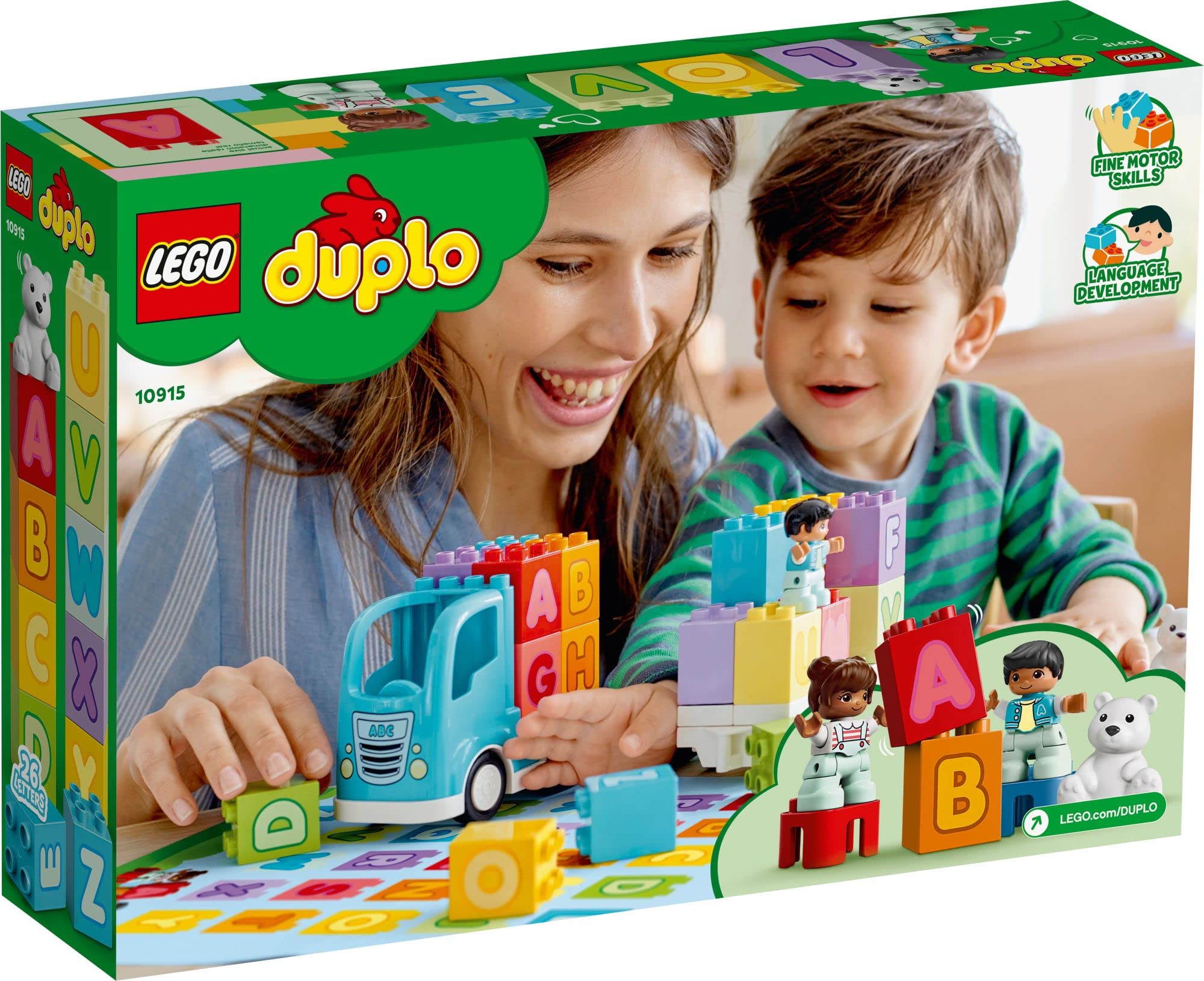 Foto 7 pulgar | Juguete de Construcción Lego Duplo My First Alphabet Truck 10915 - Venta Internacional