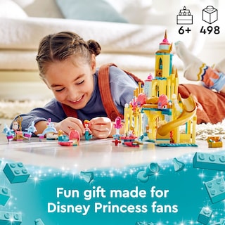 Foto 2 | Juguete De Construcción Lego Disney Princess Ariel's Underwater Palace - Venta Internacional.