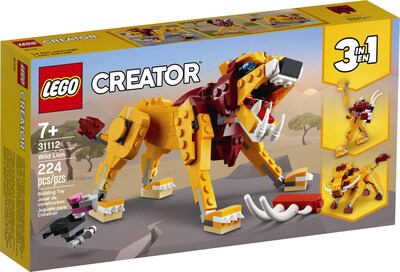 Foto 3 | Lego Creator 3 en 1 Wild Lion 31112 - Venta Internacional