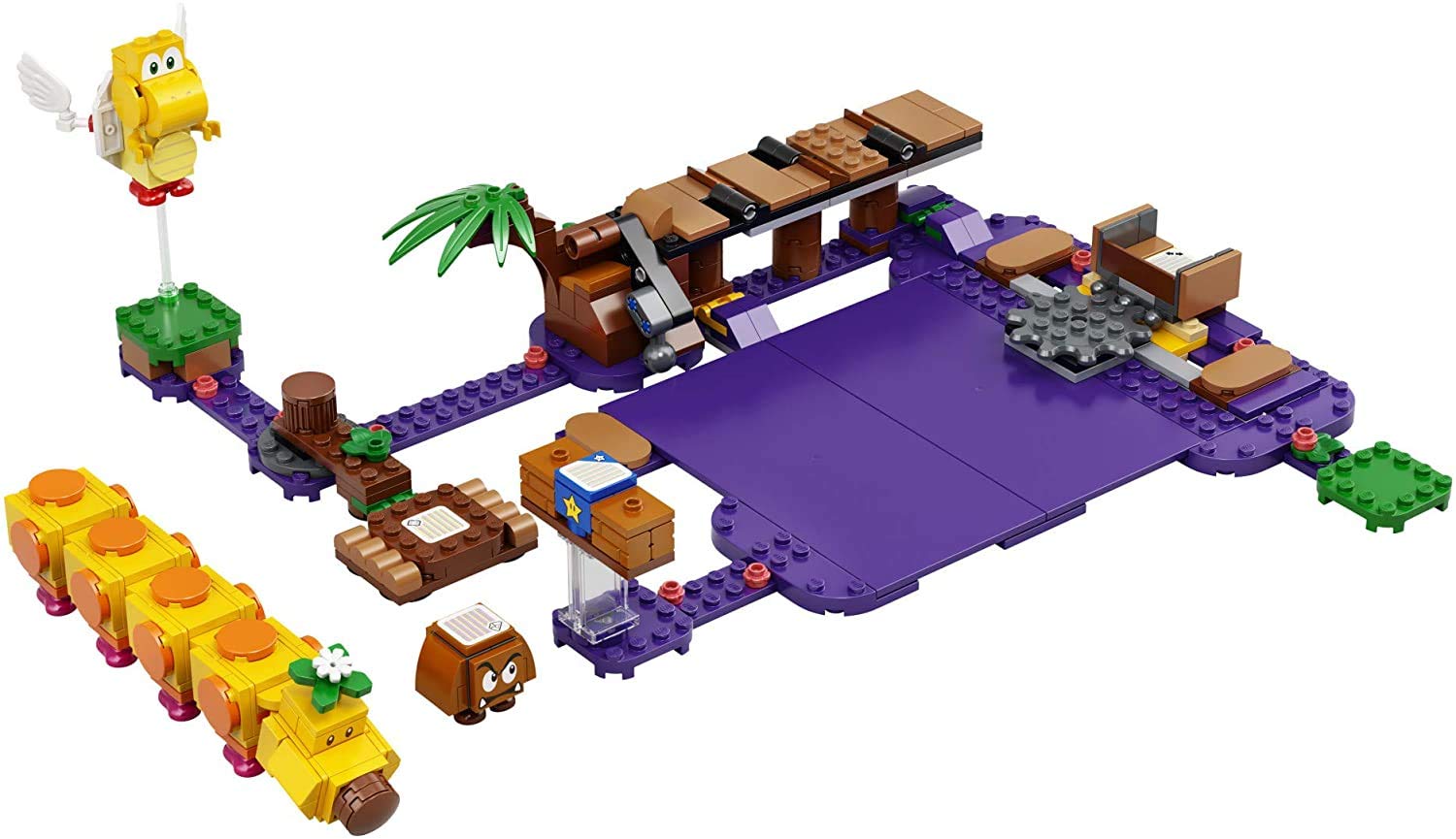Foto 4 pulgar | Kit de Construcción Lego Super Mario Wiggler's Poison Swamp 71383 - Venta Internacional