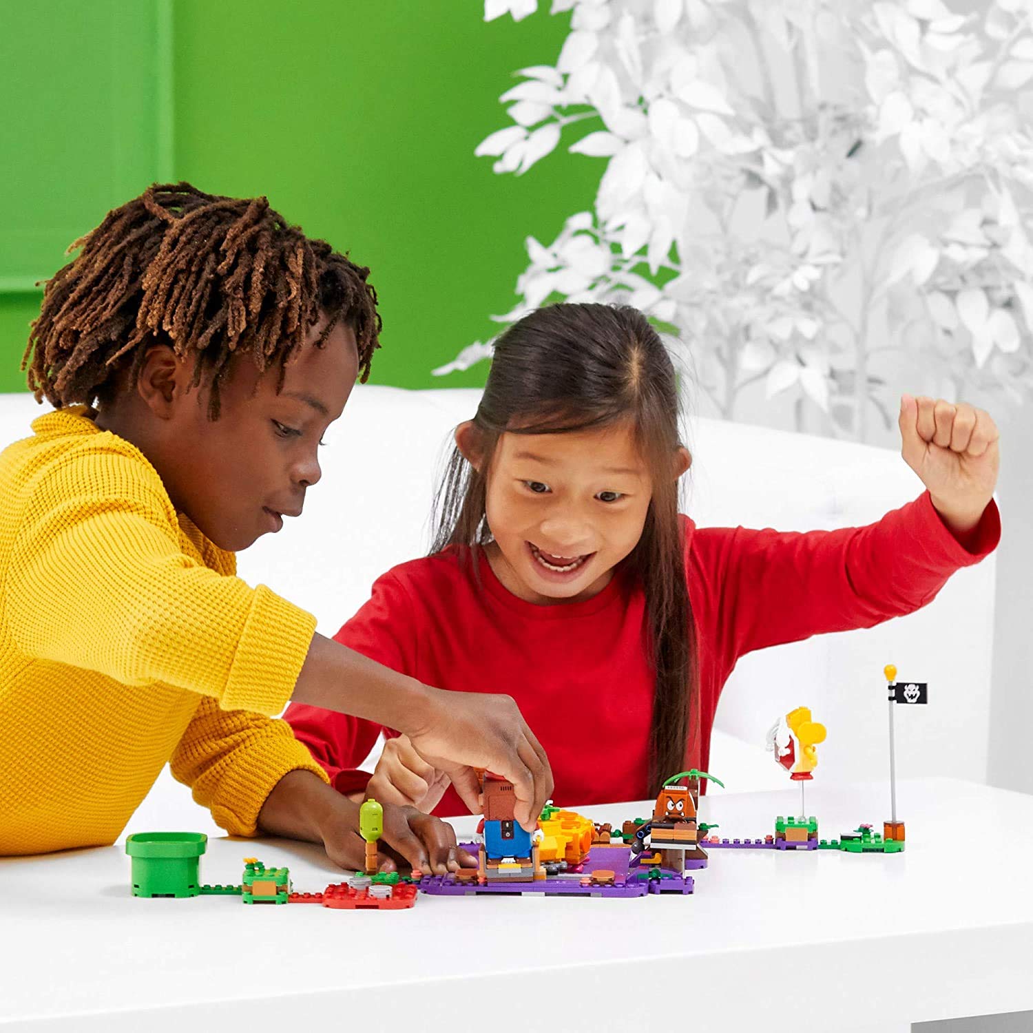 Foto 4 | Kit de Construcción Lego Super Mario Wiggler's Poison Swamp 71383 - Venta Internacional