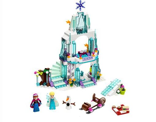 Foto 3 pulgar | Juguete Lego El Brillante Castillo De Hielo De Elsa (41062) Con Figuras - Venta Internacional.