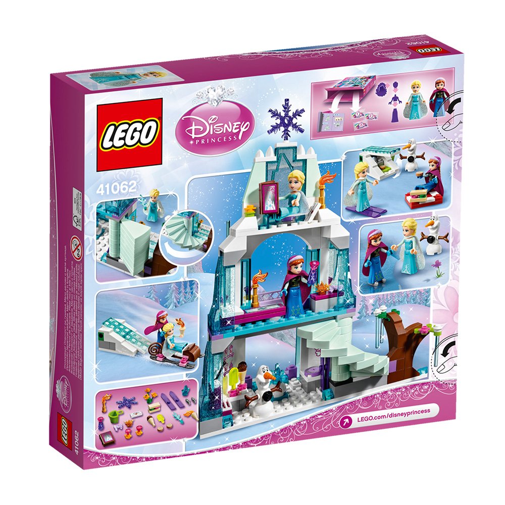 Foto 3 | Juguete Lego El Brillante Castillo De Hielo De Elsa (41062) Con Figuras - Venta Internacional.