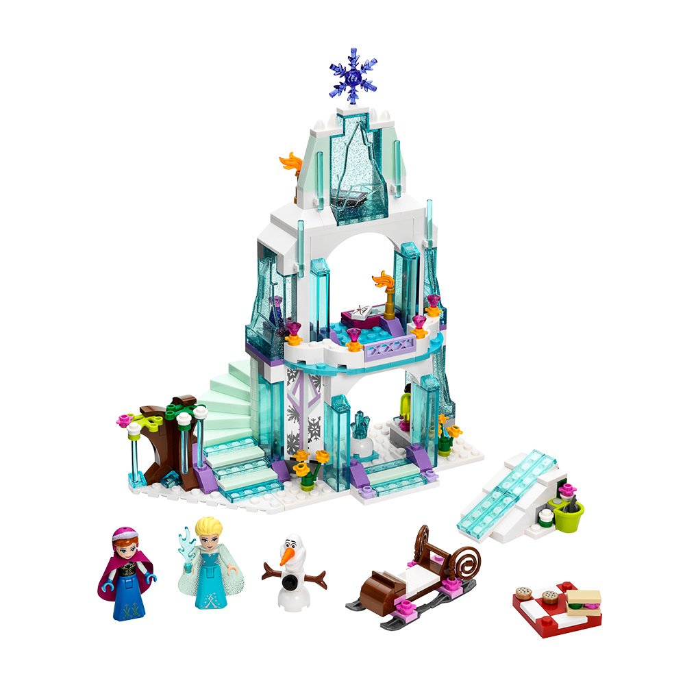 Foto 5 pulgar | Juguete Lego El Brillante Castillo De Hielo De Elsa (41062) Con Figuras - Venta Internacional.