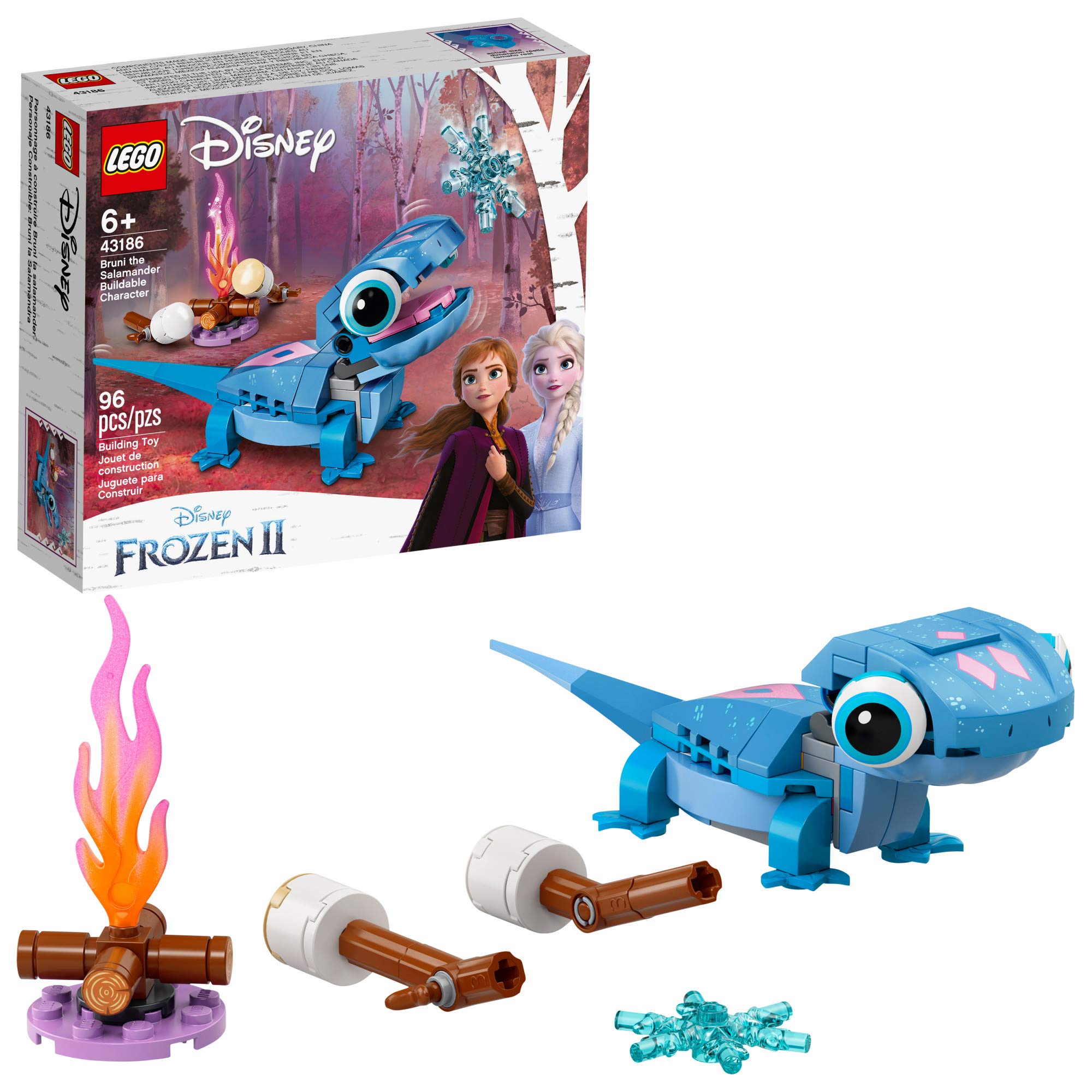 Kit De Construcción Lego Disney Bruni The Salamander 43186 Kids - Venta Internacional.