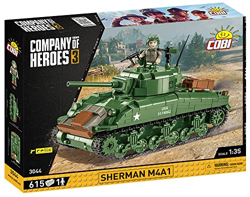 Foto 3 pulgar | Building Blocks: El Tanque Sherman M4a1 De Company Of Heroes 3 De Cobi - Venta Internacional.