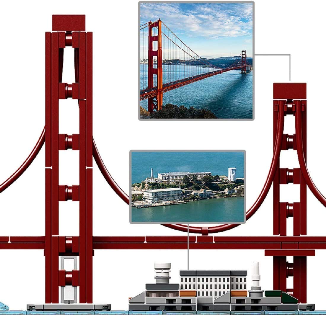 Foto 5 pulgar | Kit de Construcción Lego Architecture Skyline San Francisco - Venta Internacional
