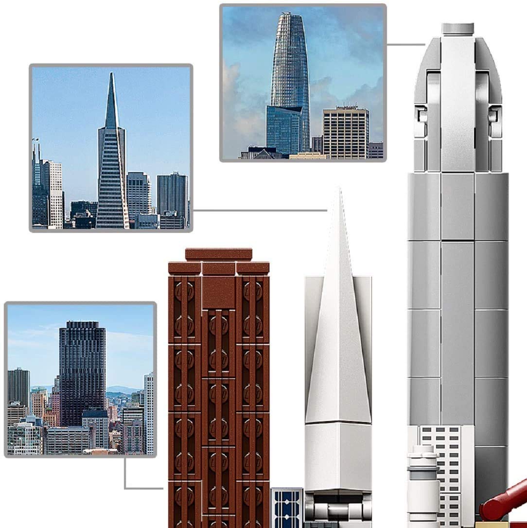 Foto 5 | Kit de Construcción Lego Architecture Skyline San Francisco - Venta Internacional