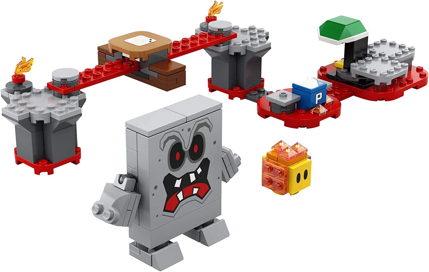 Foto 4 | Kit De Construcción Lego Super Mario Whomp's Lava Trouble 71364 - Venta Internacional.