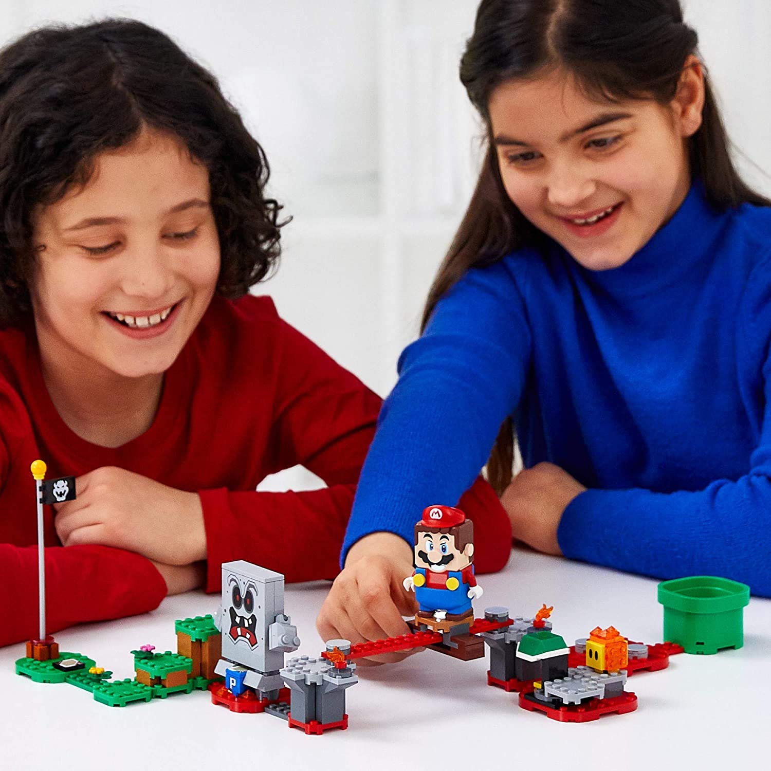 Foto 5 | Kit De Construcción Lego Super Mario Whomp's Lava Trouble 71364 - Venta Internacional.