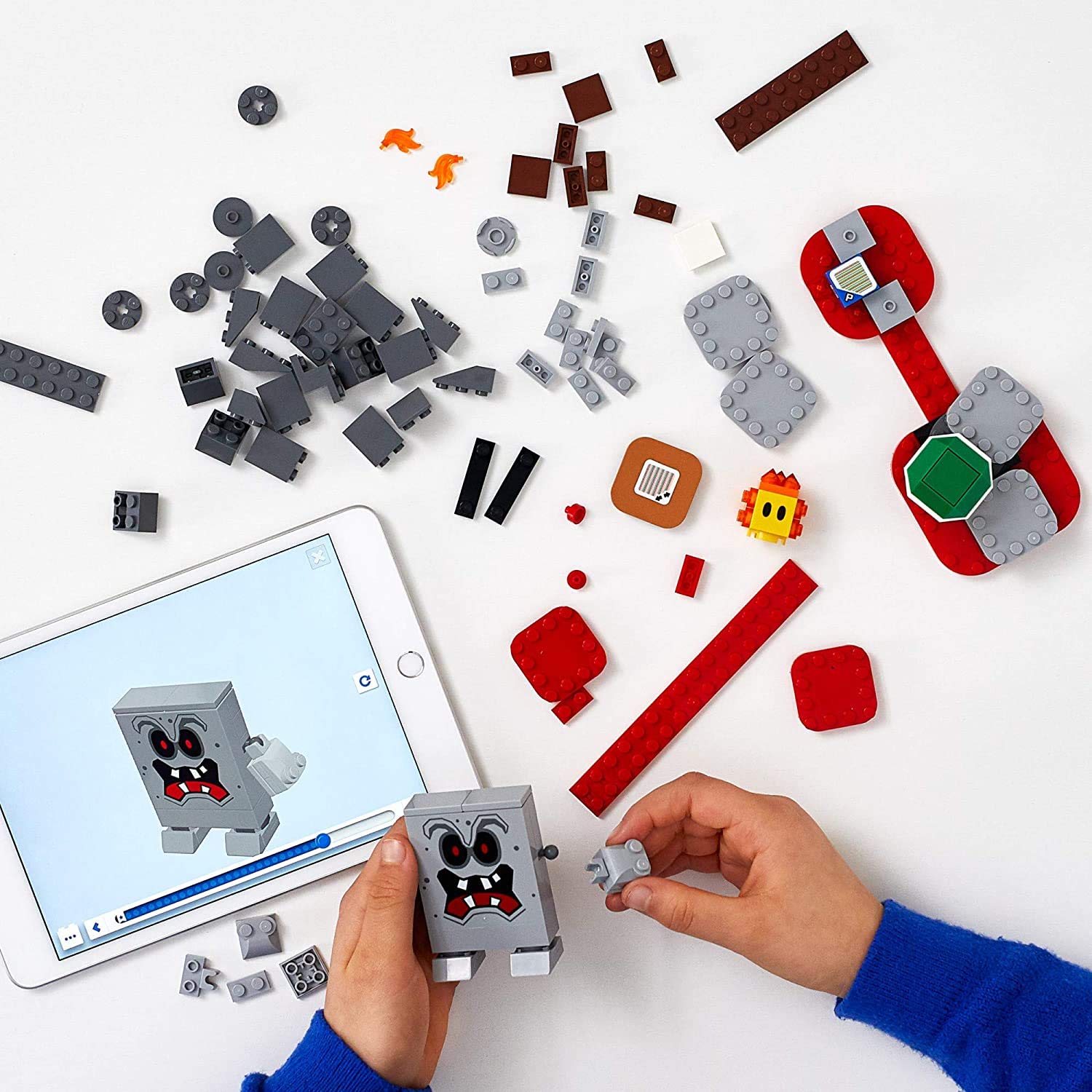 Foto 6 | Kit De Construcción Lego Super Mario Whomp's Lava Trouble 71364 - Venta Internacional.