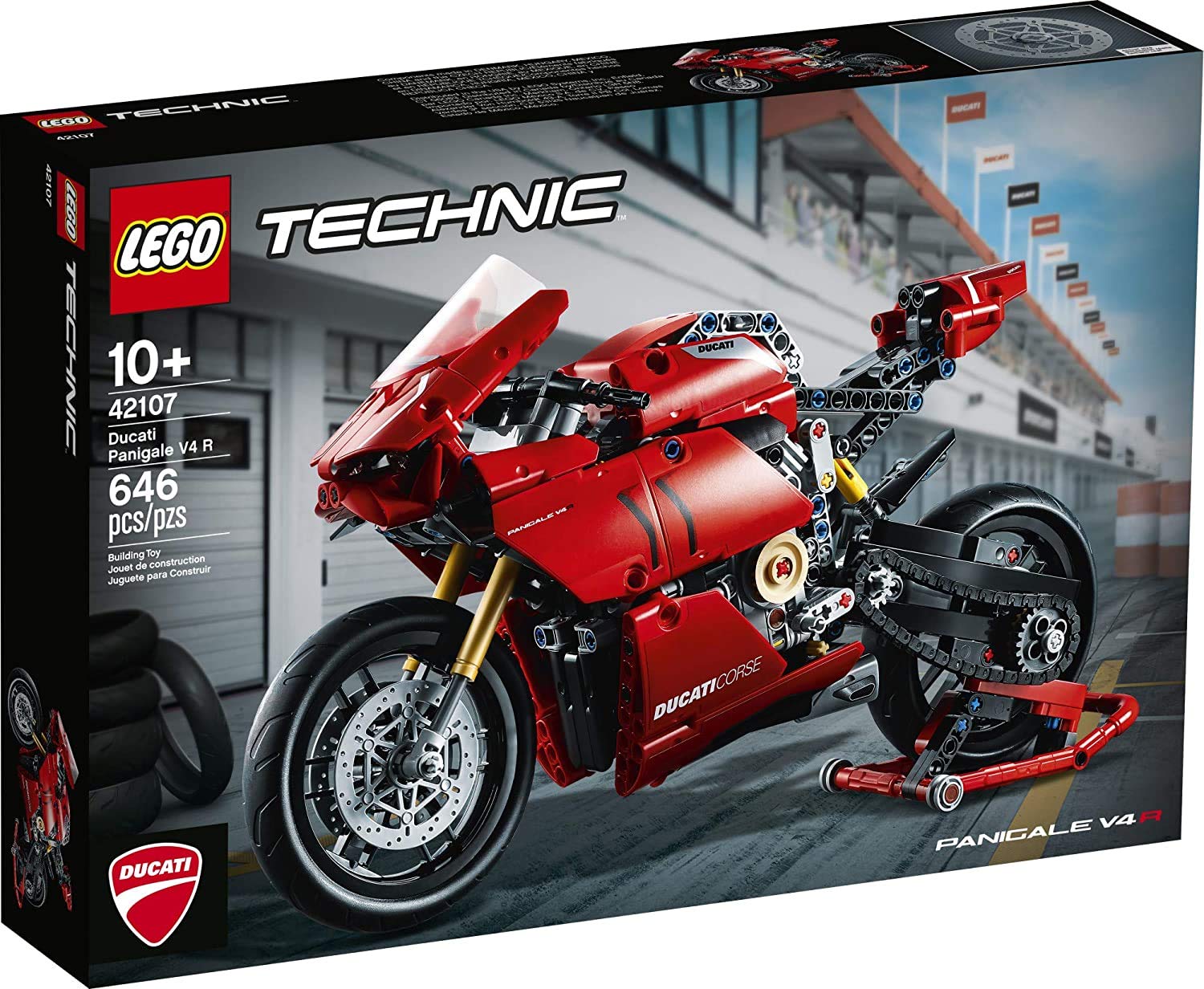 Set de Construcción Lego Technic Ducati Panigale V4 R 42107 - Venta Internacional