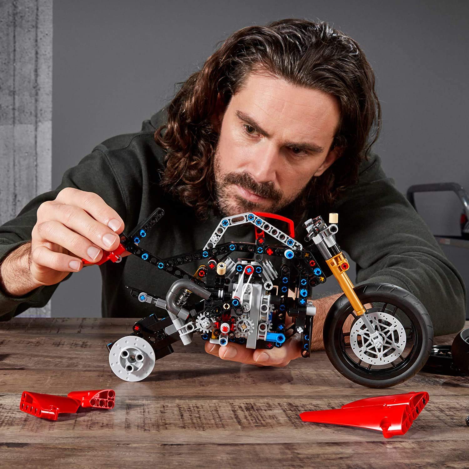 Foto 6 | Set de Construcción Lego Technic Ducati Panigale V4 R 42107 - Venta Internacional