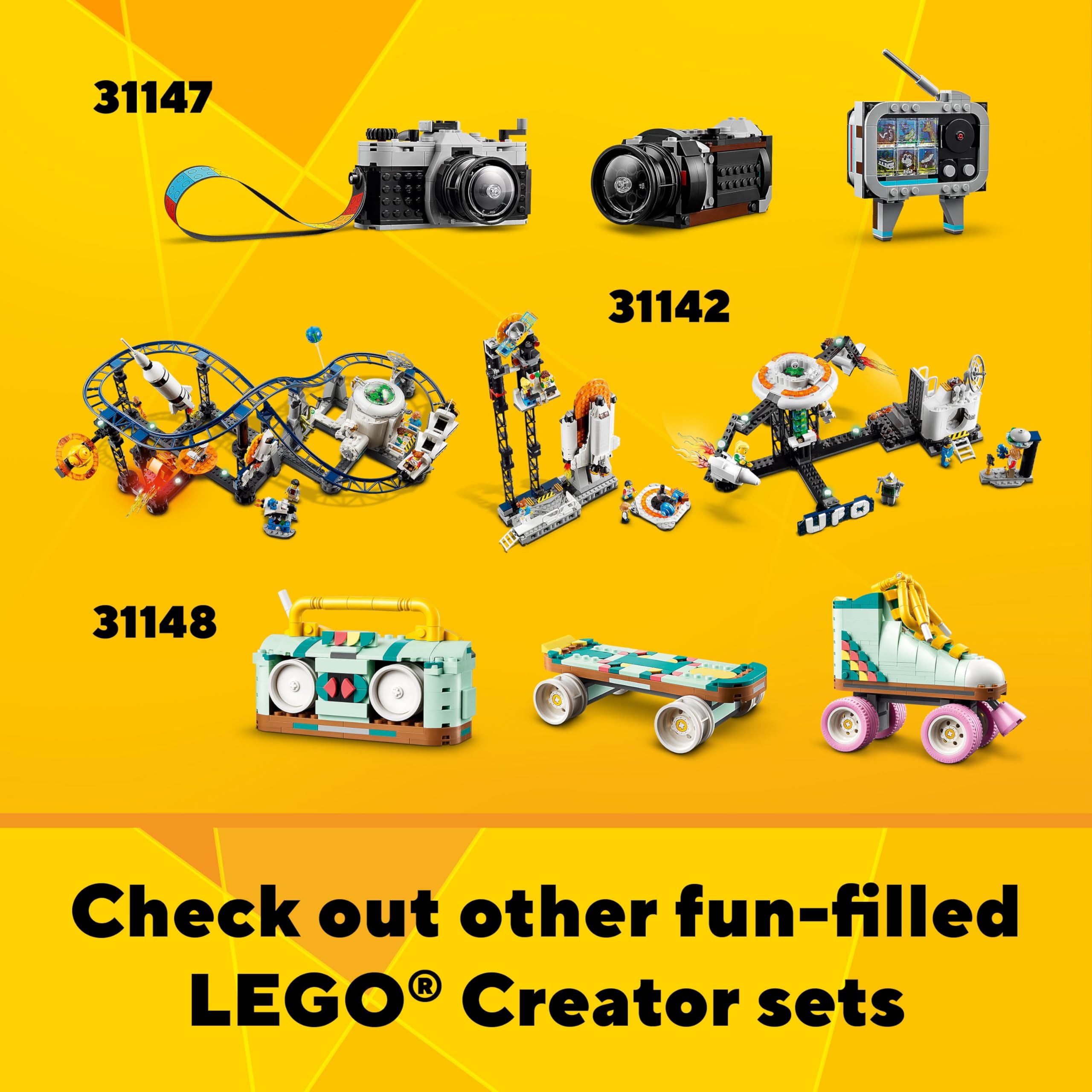 Foto 5 | Astronauta 3 En 1 De Juguete Lego Creator En El Espacio Con Space Dog Y Jet - Venta Internacional.