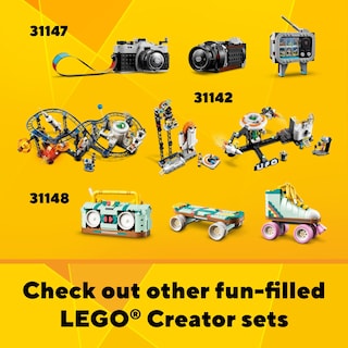 Foto 5 | Astronauta 3 En 1 De Juguete Lego Creator En El Espacio Con Space Dog Y Jet - Venta Internacional.