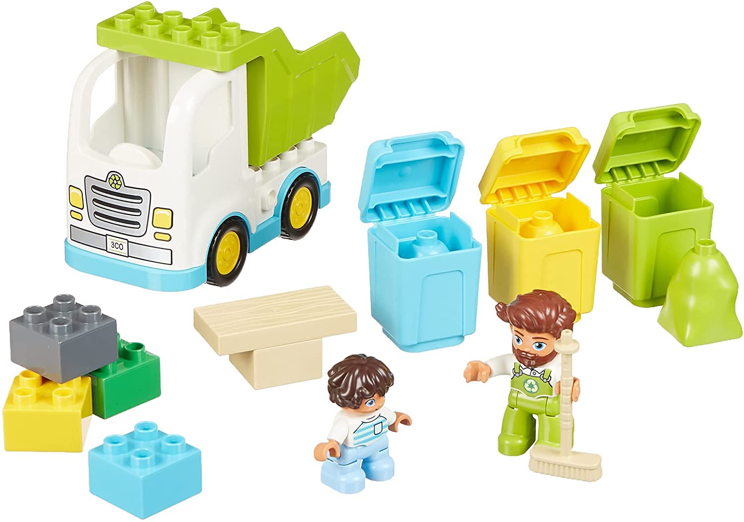 Foto 4 pulgar | Camión De Basura Lego Duplo Town De Juguete De Construcción Y Reciclaje - Venta Internacional.