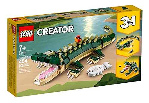 Foto 7 pulgar | Juguete de Construcción Lego Creator 3 En 1 Crocodile 31121 | 454 Piezas - Venta Internacional