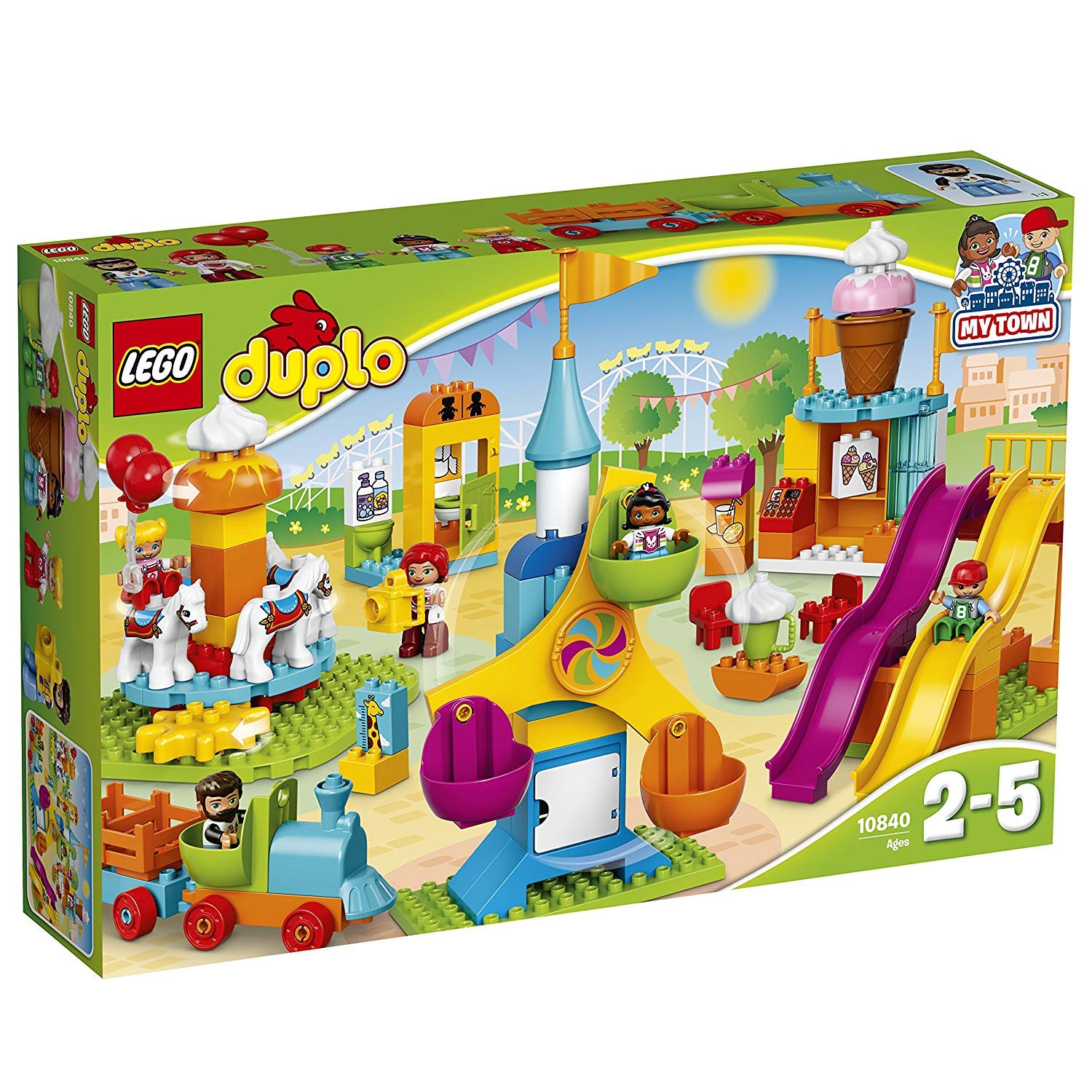 Foto 2 pulgar | Set De Bloques De Construcción Lego Duplo Town Big Fair Con 106 Piezas - Venta Internacional.