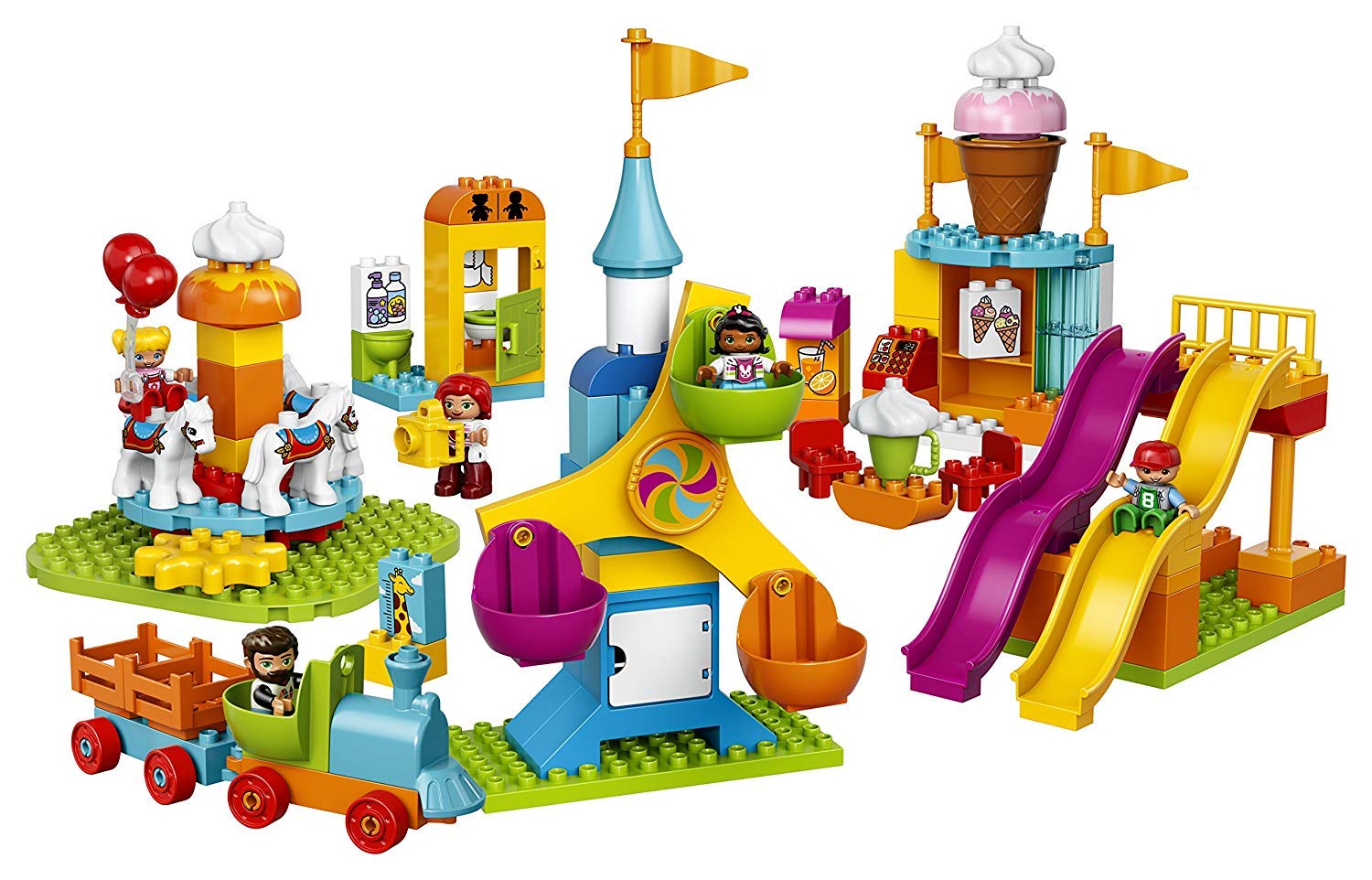 Foto 3 pulgar | Set De Bloques De Construcción Lego Duplo Town Big Fair Con 106 Piezas - Venta Internacional.