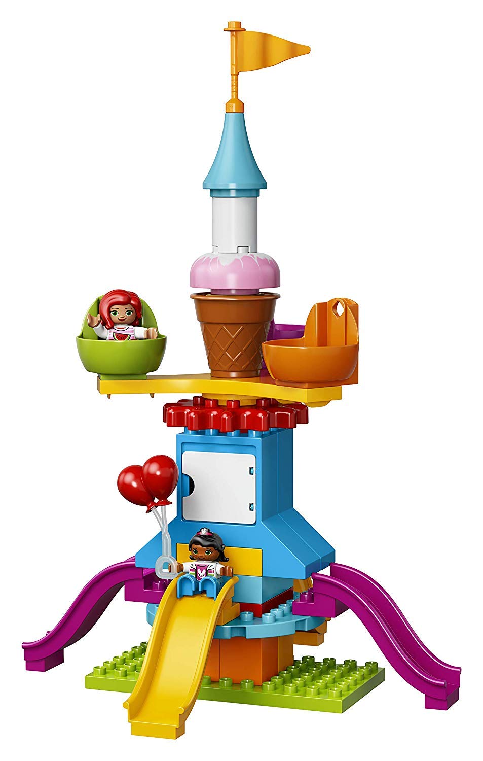 Foto 5 | Set De Bloques De Construcción Lego Duplo Town Big Fair Con 106 Piezas - Venta Internacional.
