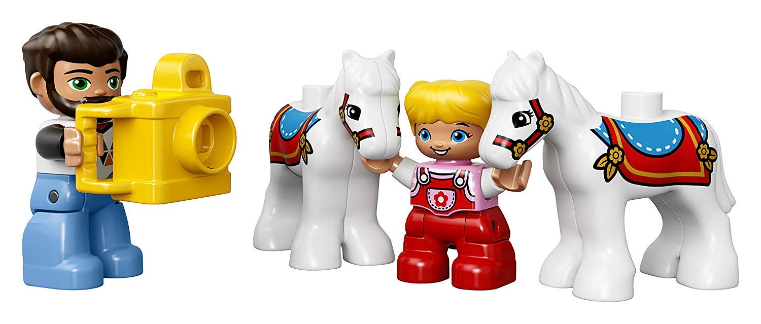 Foto 6 | Set De Bloques De Construcción Lego Duplo Town Big Fair Con 106 Piezas - Venta Internacional.