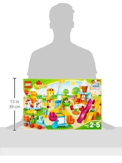 Foto 7 | Set De Bloques De Construcción Lego Duplo Town Big Fair Con 106 Piezas - Venta Internacional.