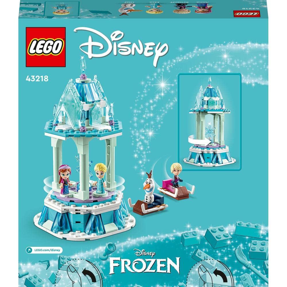 Foto 7 pulgar | Carrusel Mágico De Juguete Lego De La Princesa Disney Anna Y Elsa - Venta Internacional.