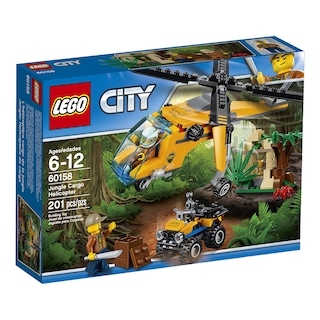 Foto 1 | Lego City Jungle Explorers Jungle Cargo Helicopter 60158 201 Piezas - Venta Internacional