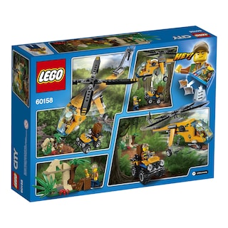 Foto 3 | Lego City Jungle Explorers Jungle Cargo Helicopter 60158 201 Piezas - Venta Internacional